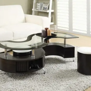 3-Piece Coffee Table And Stools