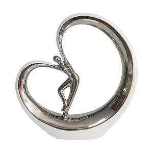 Siver & White Sculpture