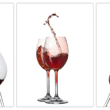 3PC Wine Glasses