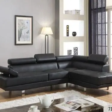 Mykonos Sectional Black
