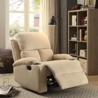 Rosia Beige Recliner