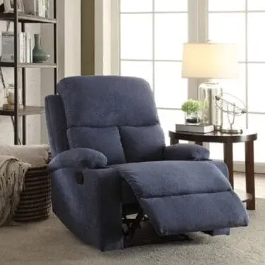 Rosia Navy Recliner