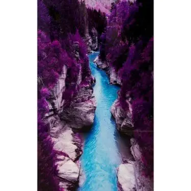 PURPLE GUADALUPE RIVER.