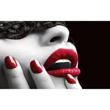 Red Lips Woman