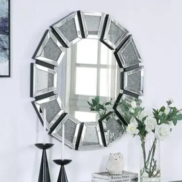 Faux Stones Mirror