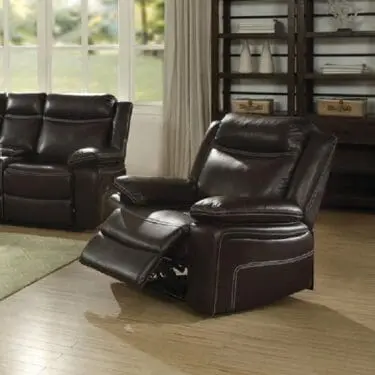 Corra Black Recliner