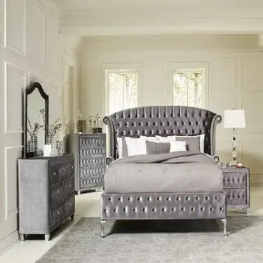 Deanna Queen  Upholstered Bed