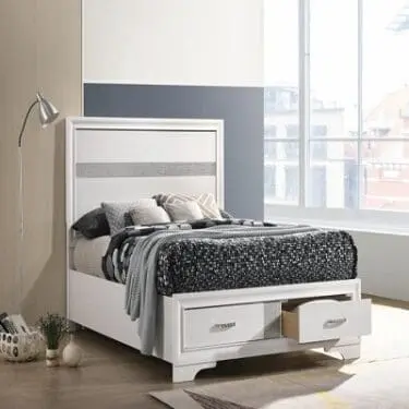 Miranda  2-Drawer Storage Bed