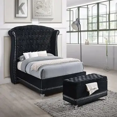 Barzini Queen Tufted Bed
