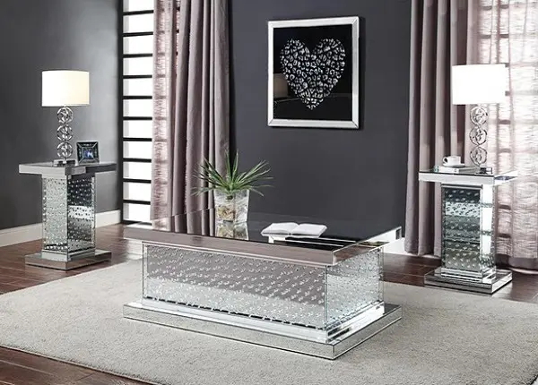 Mirrored Coffee Table