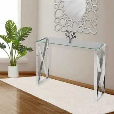 Tempered Glass Console