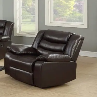 Espresso PU Recliner