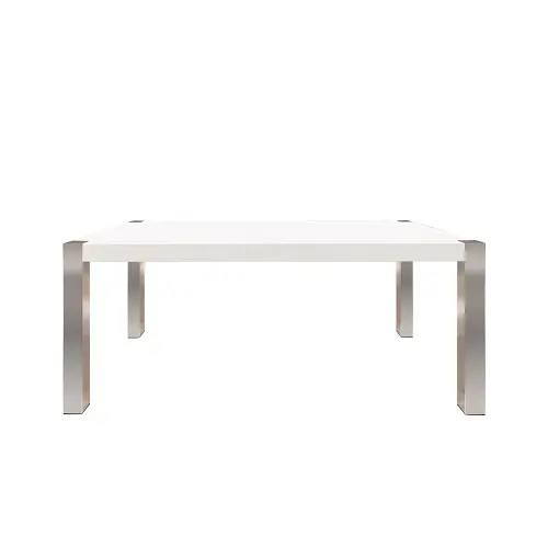 White Lacquer Dining Table