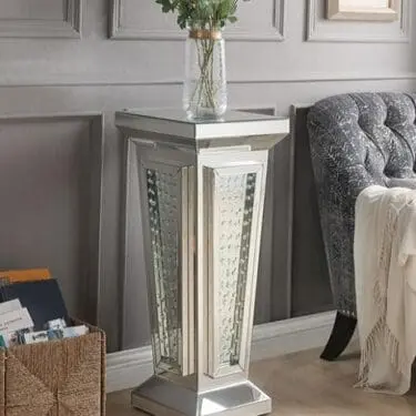 Nysa Mirrored Pedestal