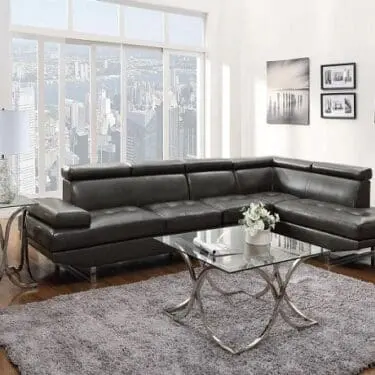 Charcoal King Sectional