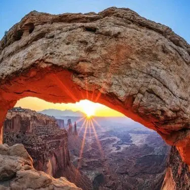 Vegas Sunset Glass Wall Art