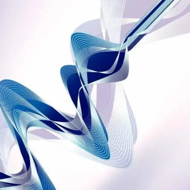 Swirls Glass Wall Art