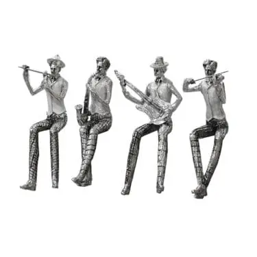 4pc Sitting Musicians