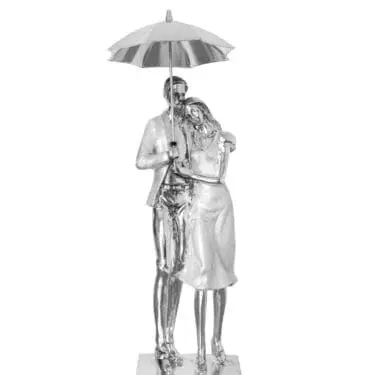 Couple under Umbrella