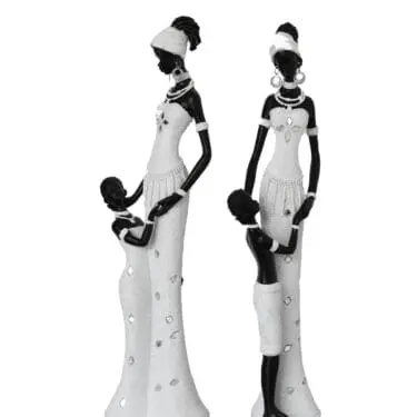 2PC African Mother W/Child