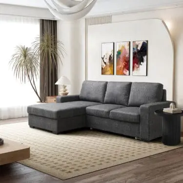 Elga Dark Gray Sectional