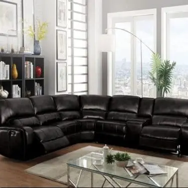 Saul Black Sectional