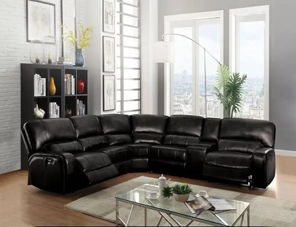 Saul Black Sectional