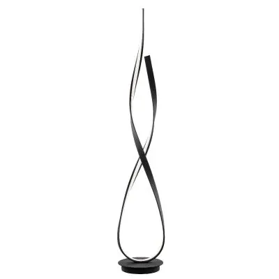 Vinena LED Floor Lamp/Matte Black