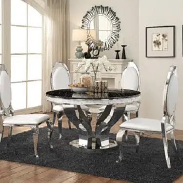 Anchorage Round 5PC Dining Set