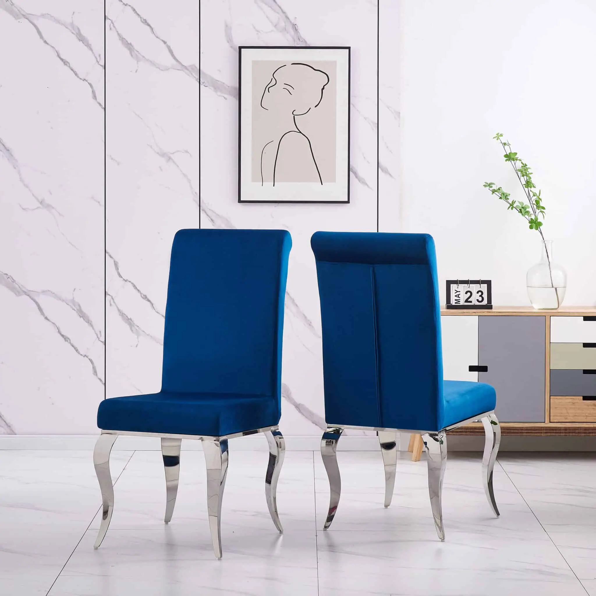 Carone Rectangular 7PC Dining Set - Image 3