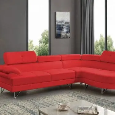 Alan Red Sectional