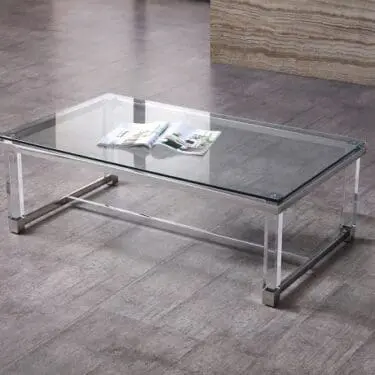 Italian Brianna Acrylic Coffee Table