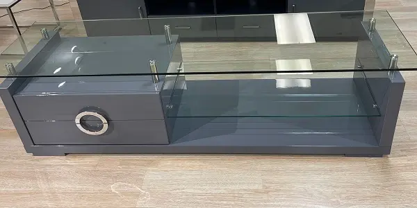 White Glossy TV Stand - Image 6