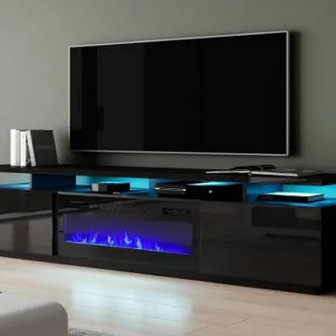 Eva Electric Fireplace 71"