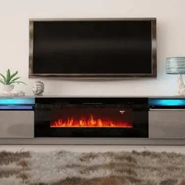 York Electric Fireplace 79"