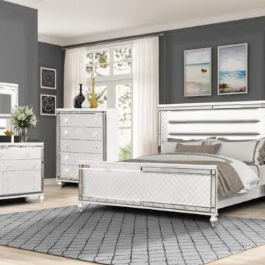 Jane White Bedroom Set