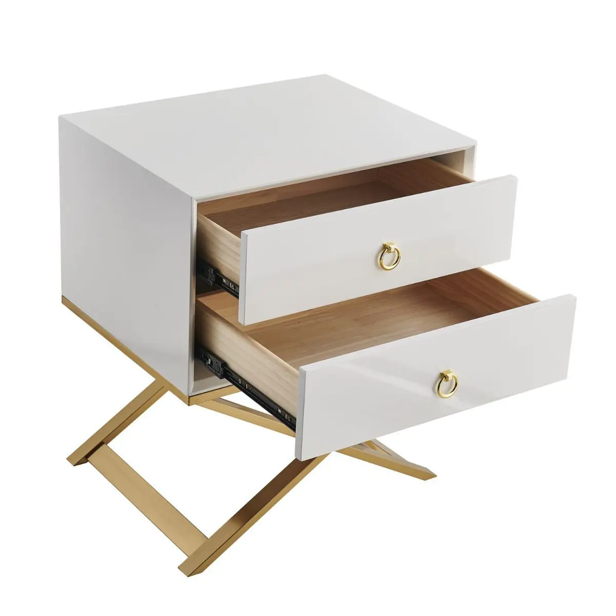 Liam Velvet Bed - Image 3