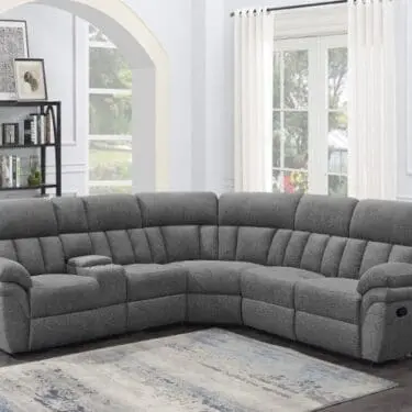 Bahrain 6-Piece Upholstered Motion Sectional
