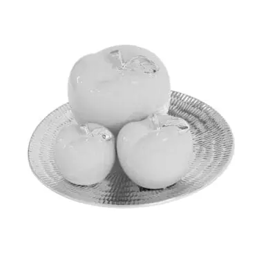 4pc Plain Apple Diamond Set