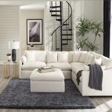 Hobson Cushion Back Sectional