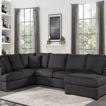 Balwyn Smoke Fabric Sectional