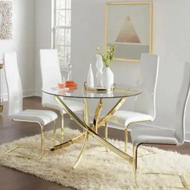 Chanel Round Dining Set