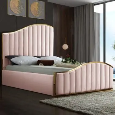 Maya Velvet Bed