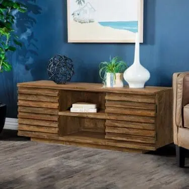 Julia TV Console w/Adjustable Shelf Natural