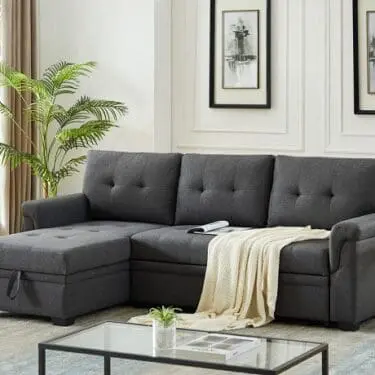 Lucca Dark Gray linen