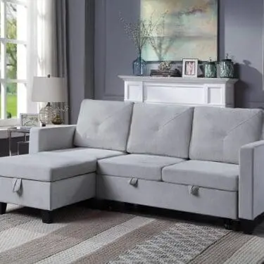Nova Light Gray Sectional