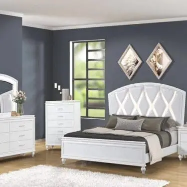 Sally Led Light Bedroom Set