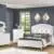 King Bed, 1 Night Stand, Mirror and Dresser