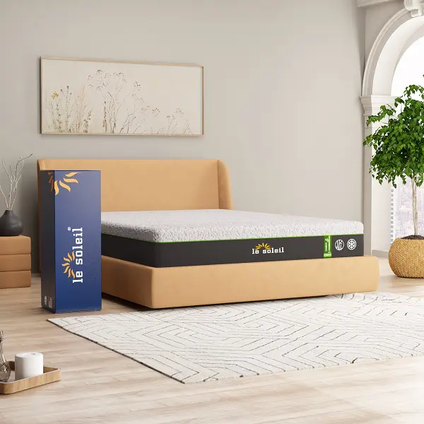 Bamboo Memory Foam Mattress 10"
