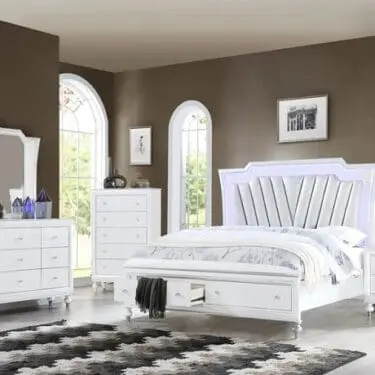 Victoria White Bedroom Set